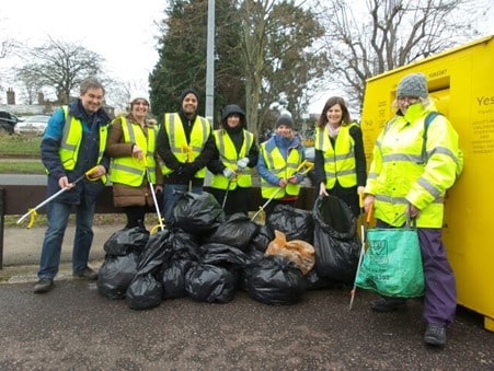 Litter picking 1