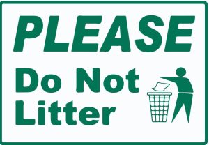 do not litter 2