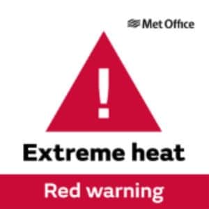 Red warning