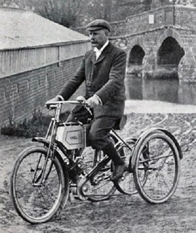 Dan Albone & the Ivel Cycle Works 2 albone motor trike